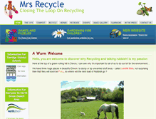 Tablet Screenshot of mrsrecycle.co.uk